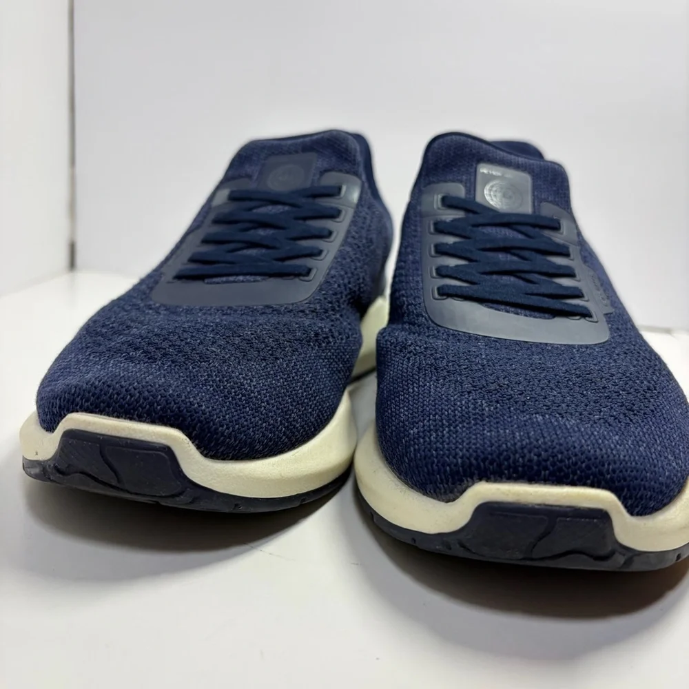 PETER MILLAR Hyperlight Apollo Crown Sport Navy Knit Slip On Sneakers Size 11